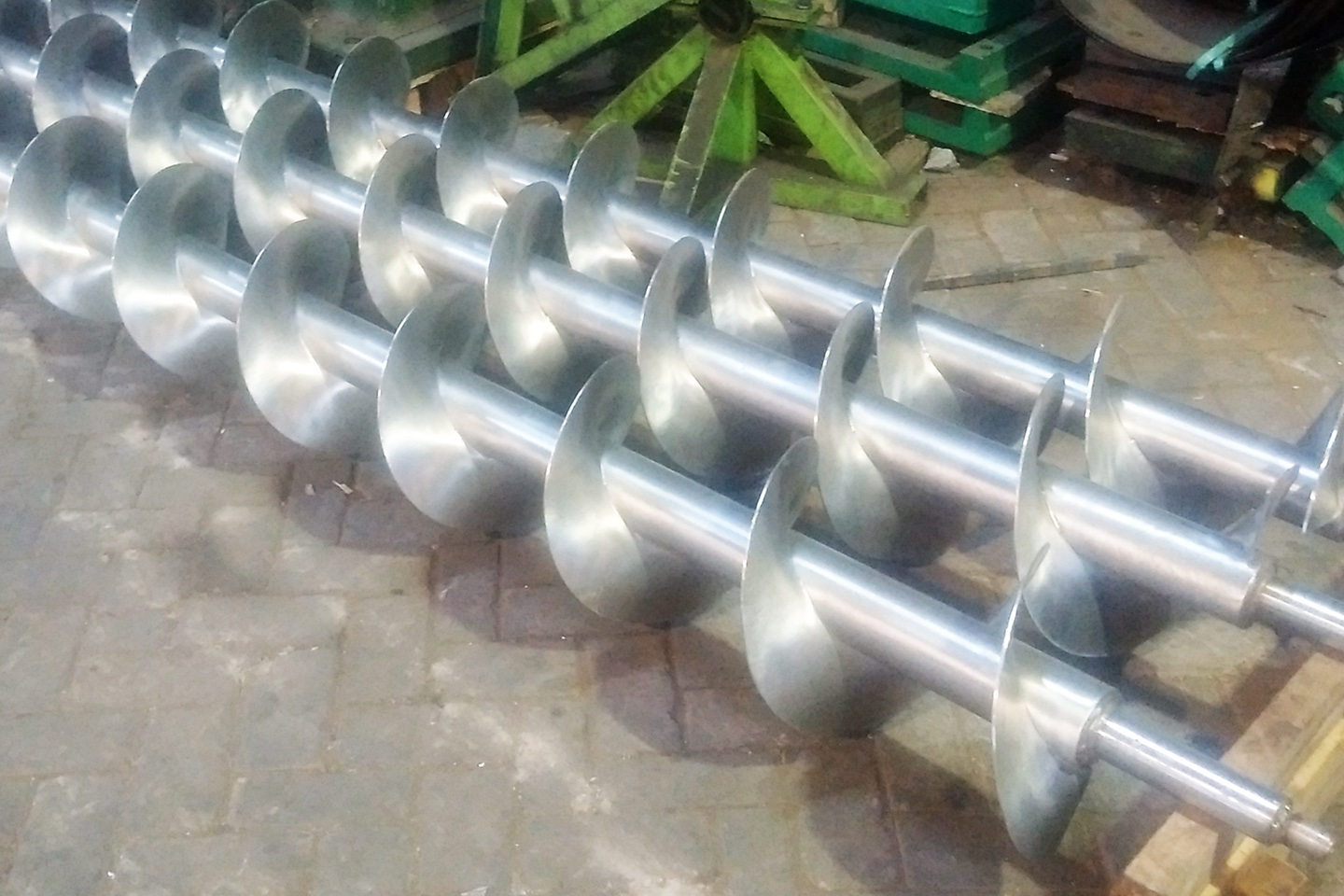 Special parts for a food processing company